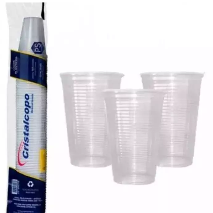 Pacote de de copos descartável 180 m