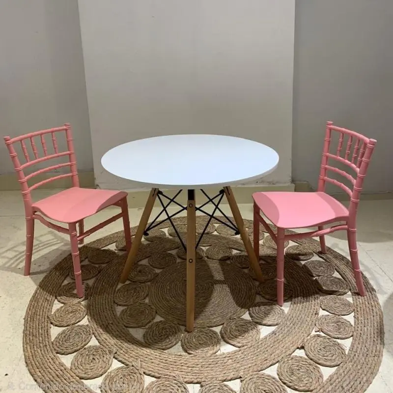 Combo de mesa BLA + 2 silla Tifany
