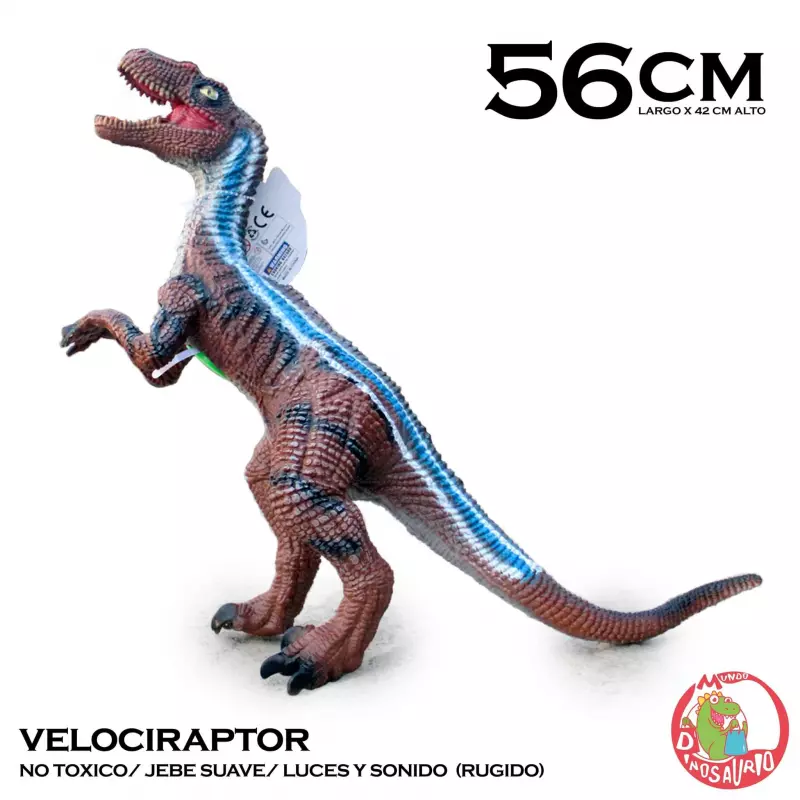 Velociraptor blue + rugido y luces
