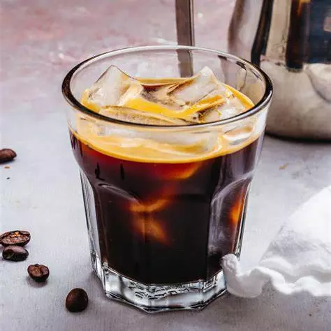 Iced coffee