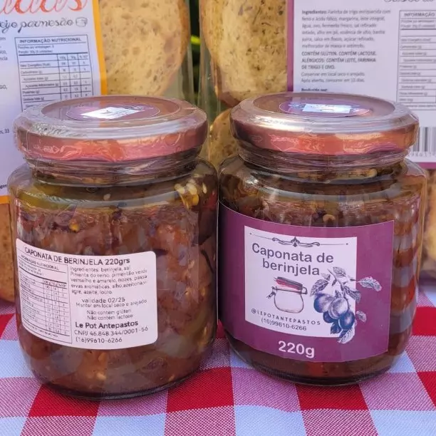 CAPONATA DE BERINJELA ANTEPASTOS