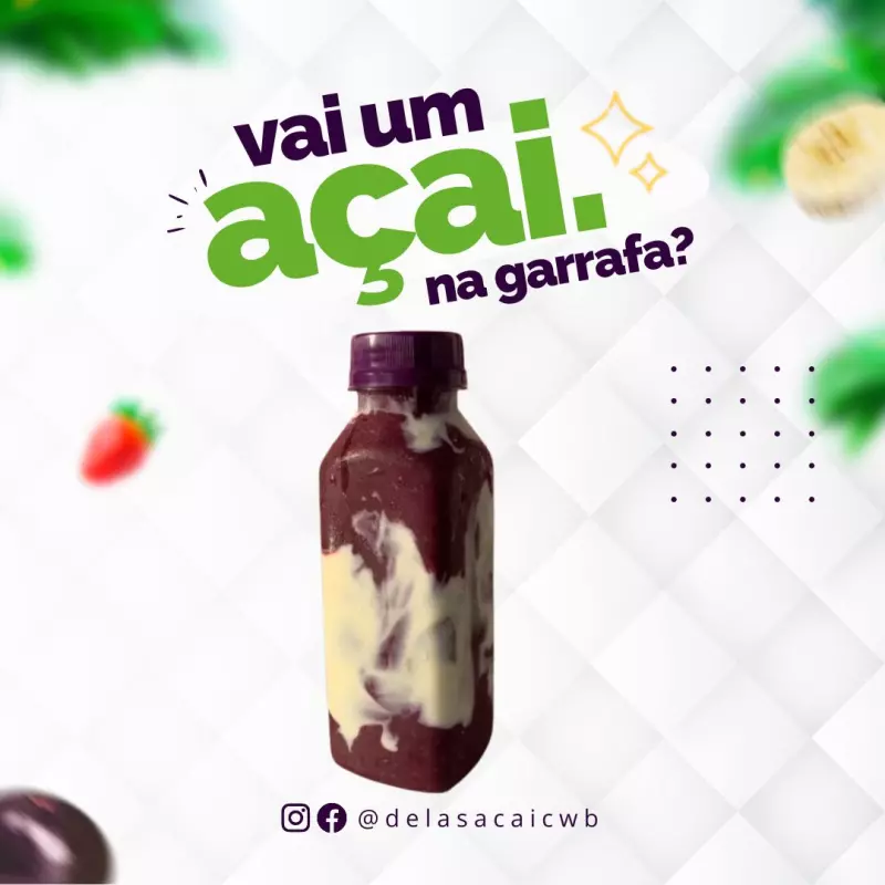 Açaí de garrafa - 300ml