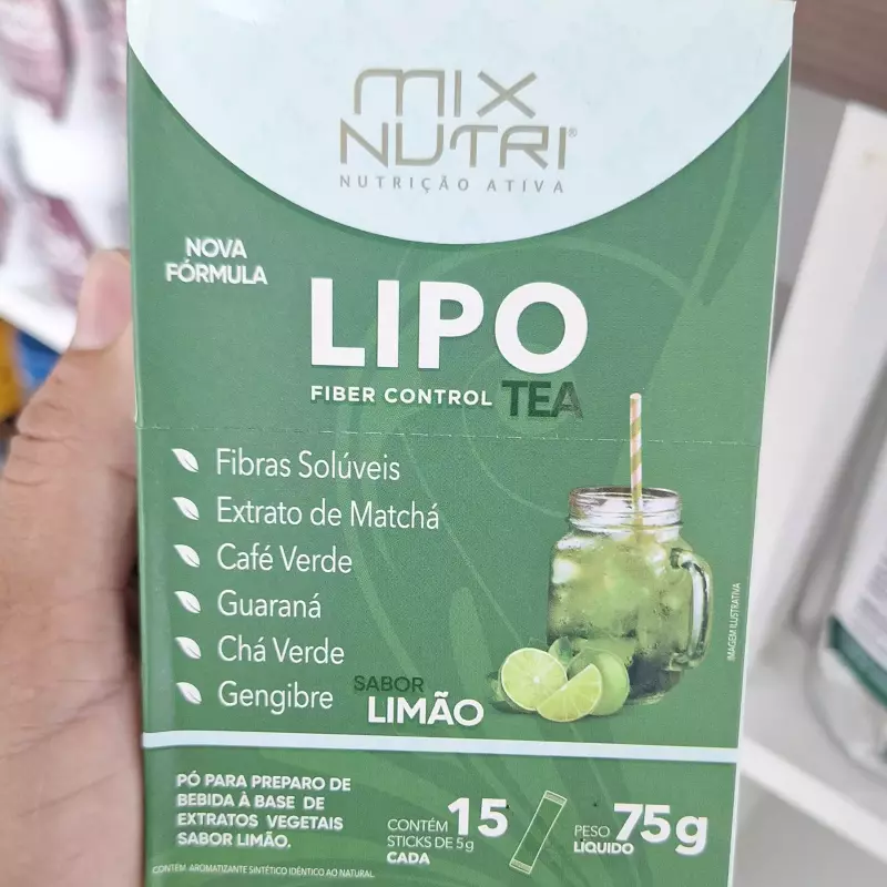 Lipo fiber control Tea sachê