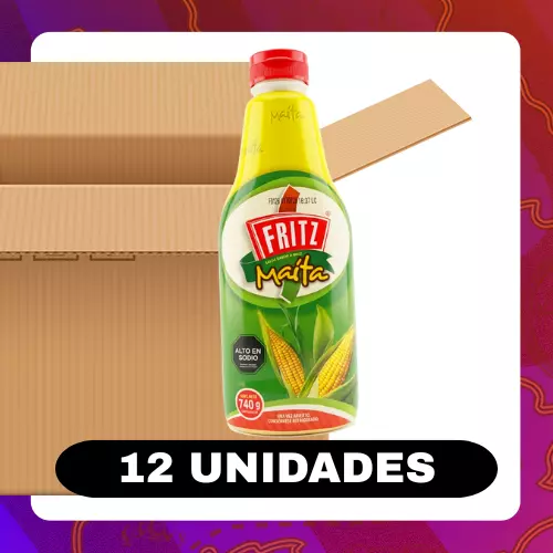 Bulto Fritz Salsa Maiz 740g