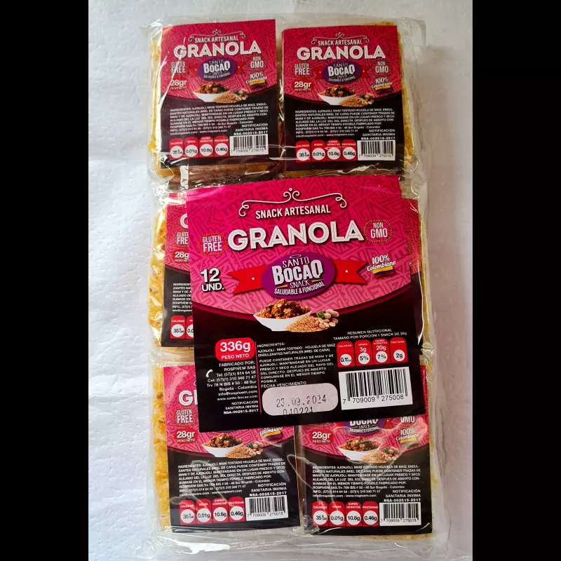 TURRON DE GRANOLA