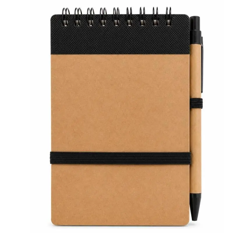 Agenda lapicero negra