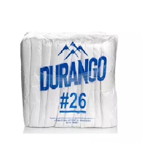 R10199-FUNDA PLAST #26 DURANGO BLANC