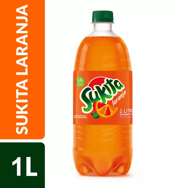 Sukita Laranja Pet 1 litro
