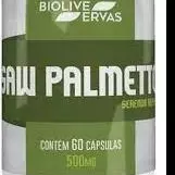 SAW PALMETO - 60 CÁPS - 500 MG