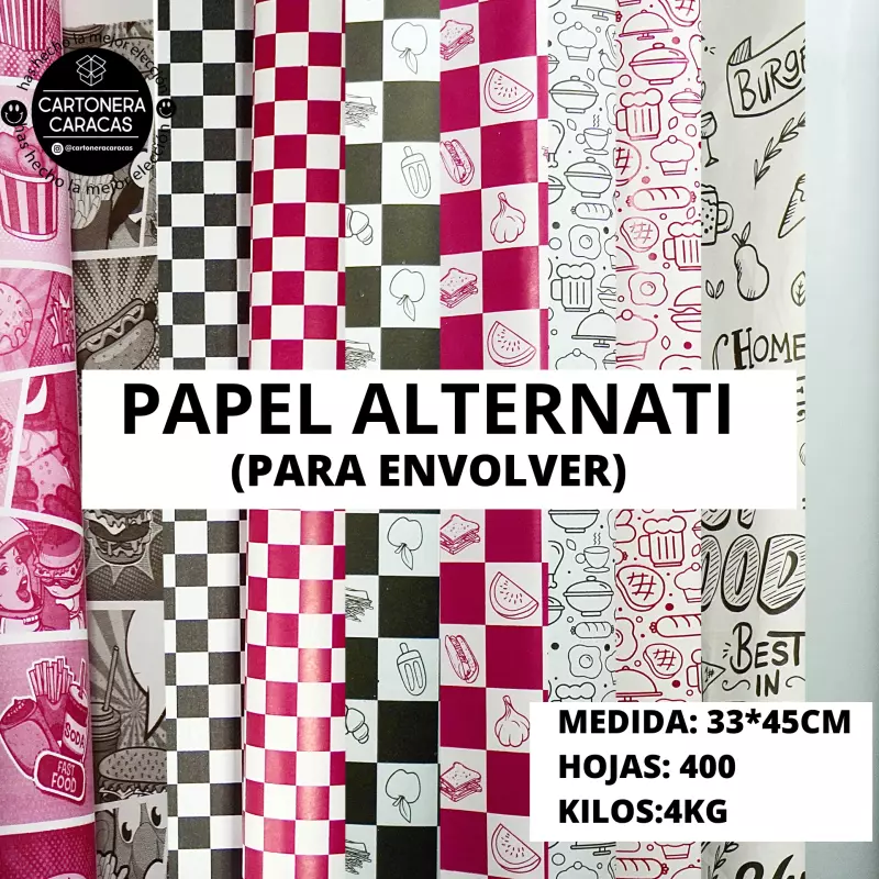 PAPEL ALTERNATI PARA ENVOLVER 400H