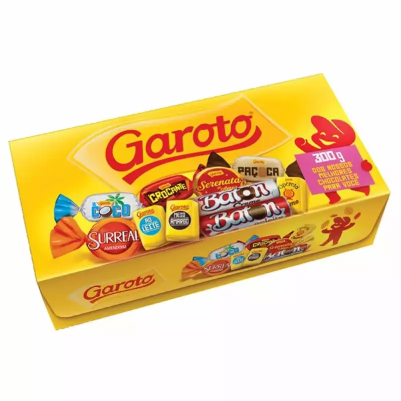 Caixa de Chocolate Garoto 250g