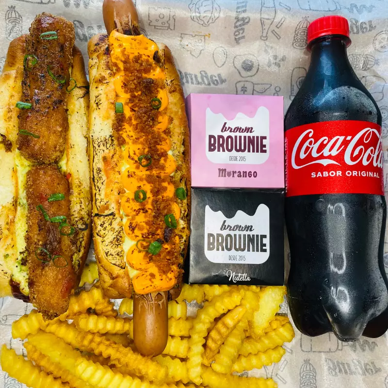 Combo Casal Brown