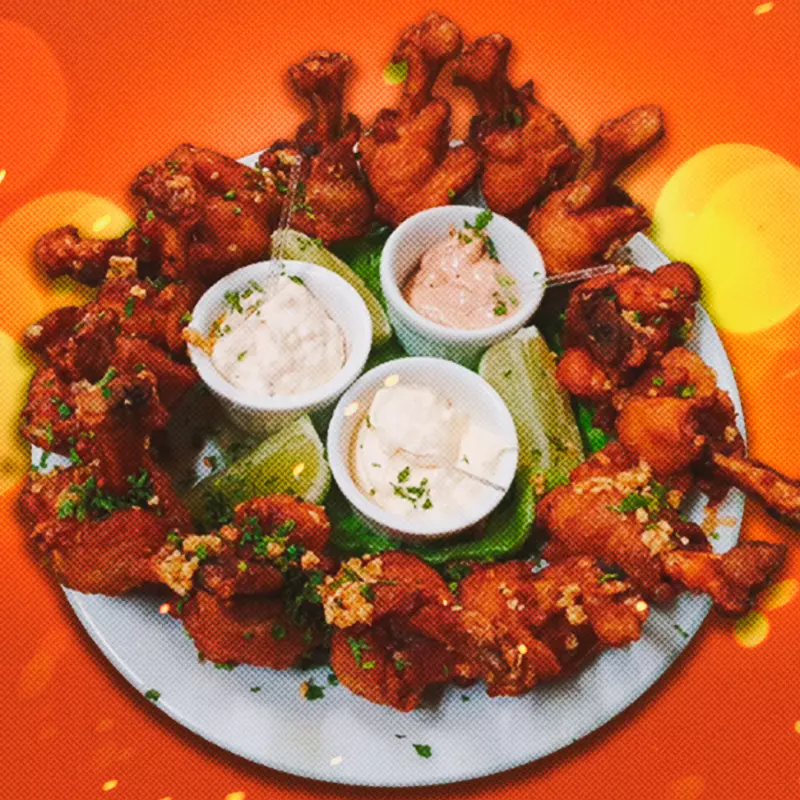 Coxinha a passarinho