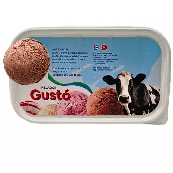 Helado de Chocomenta 2L