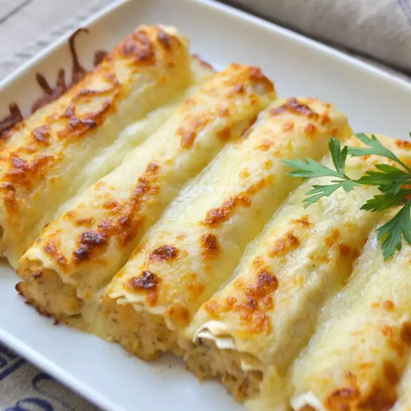 CANELONES DE POLLO