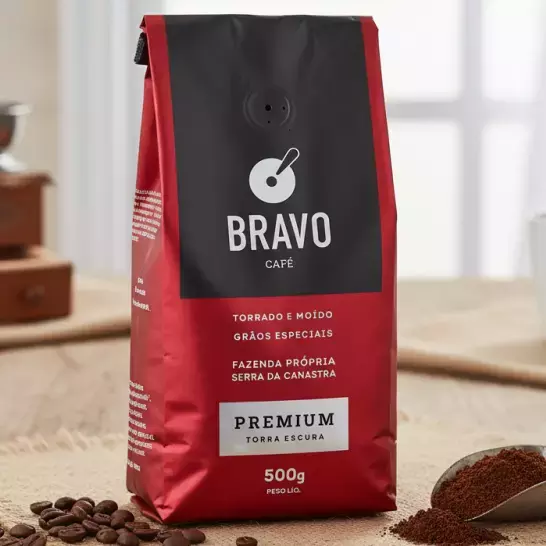 Café Bravo Gourme Torra Escura 500gr