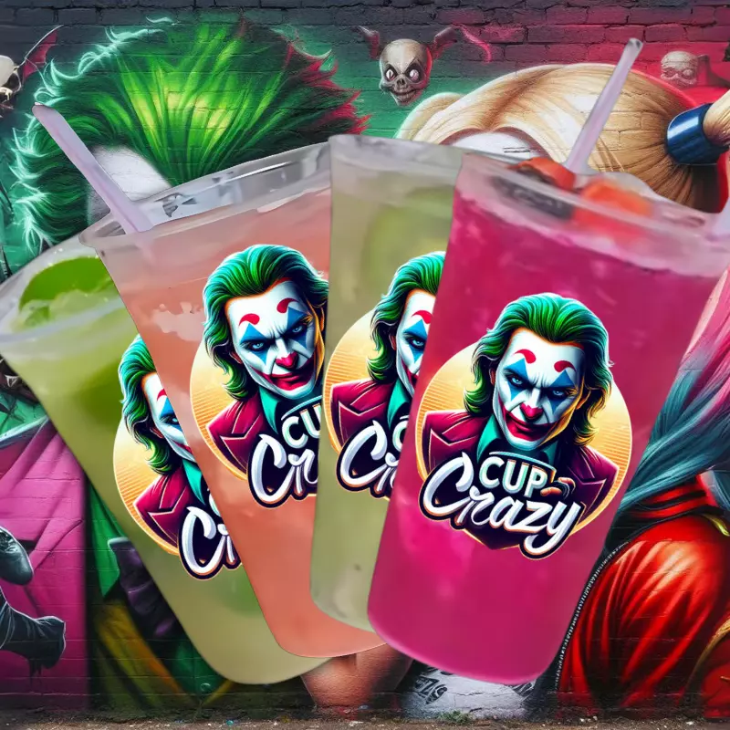 Combo 4 Copos Caipi Crazy (Copão)