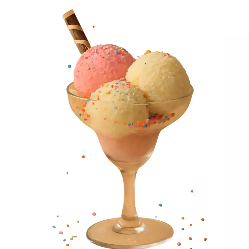 COPA HELADO 3 SABORES HELADO