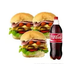 3 HOT SIMPLES + COCA 1 LITRO COMBO 1