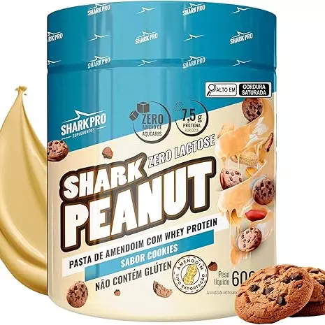 PASTA DE AMENDOIN SHARK PRO 600G