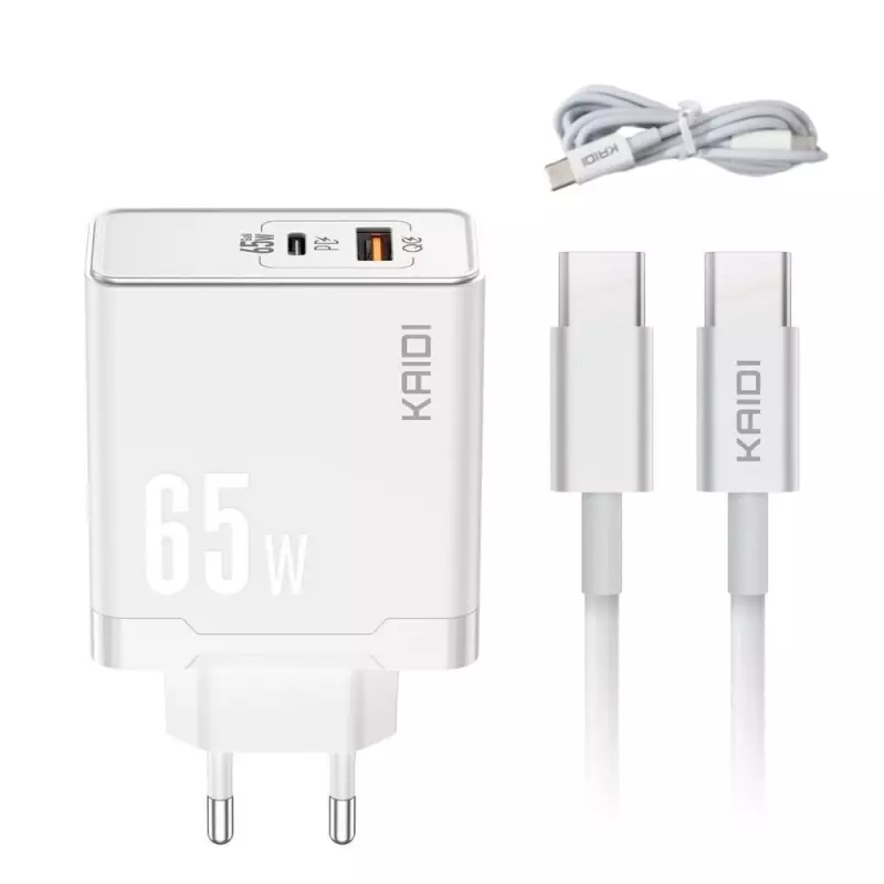 FONTE KAIDI TURBO C 65W KD-681CC