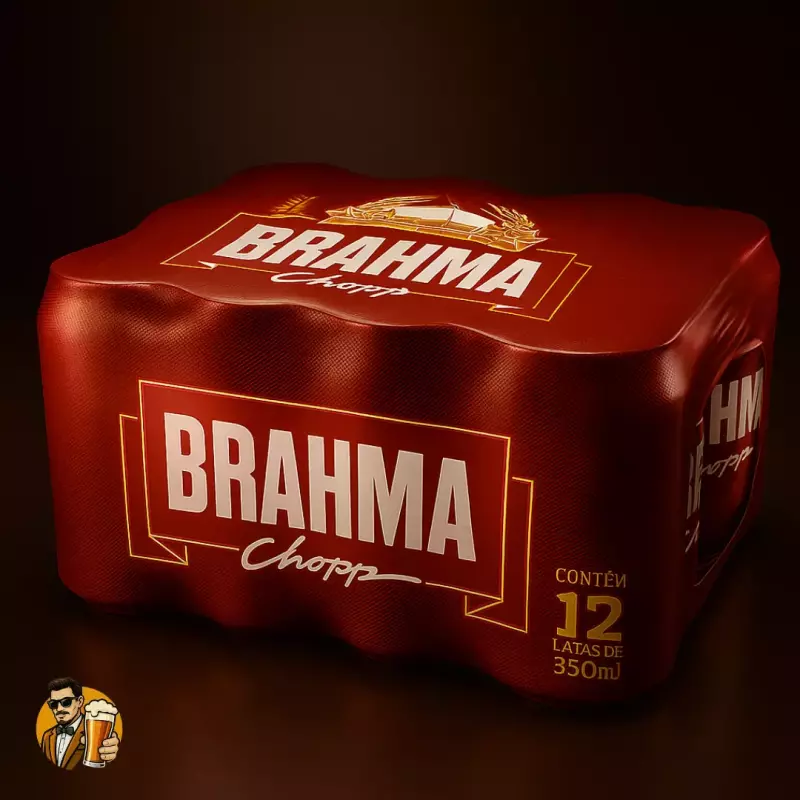 Brahma latinha 350ml caixa c/ 12