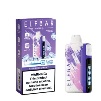 elfbar ice king 40k sour lush gummy