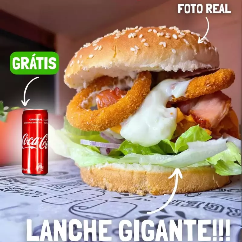 ONION + COCA GRÁTIS