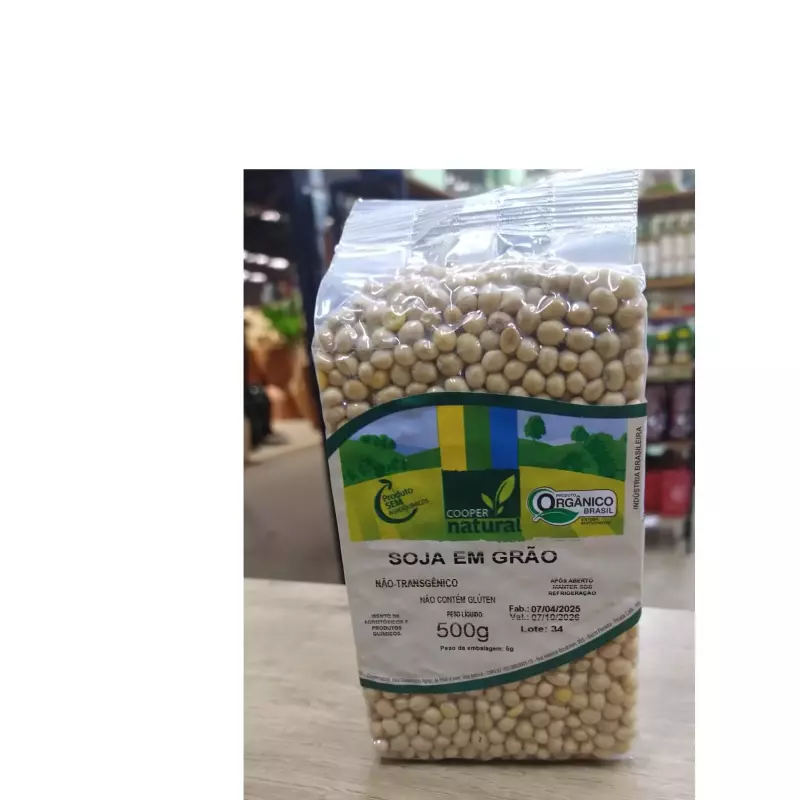 SOJA EM GRÃO 500G