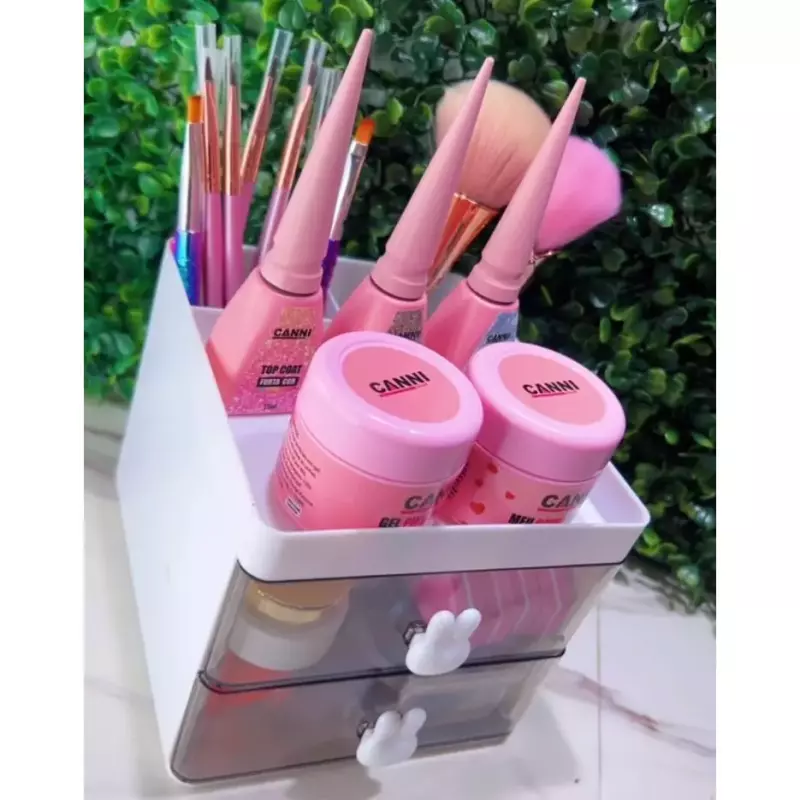 Organizador De Mesa 2 Gavetas Gatin