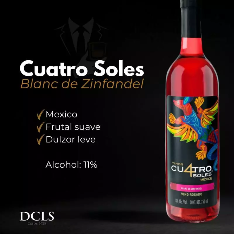 Cuatro Soles vino Rosado