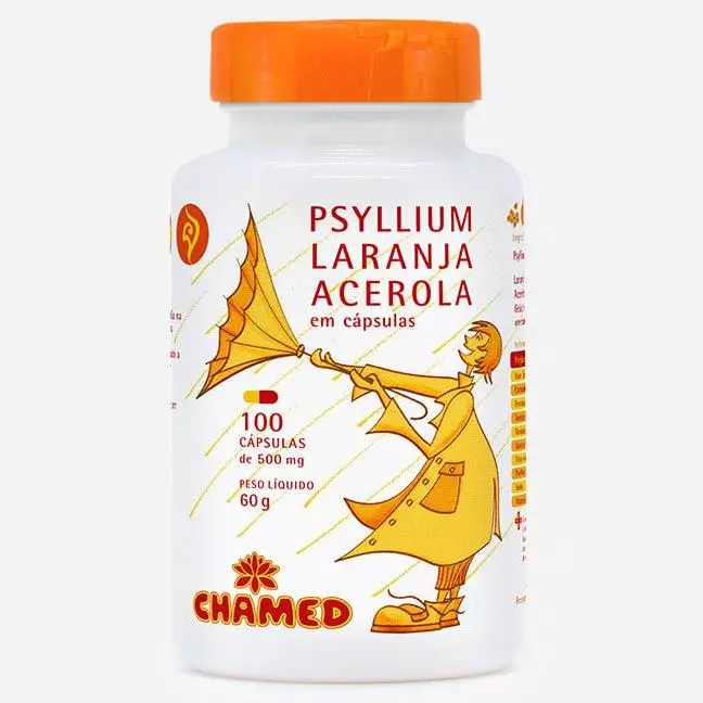 Psyllium, Laranja e Acerola