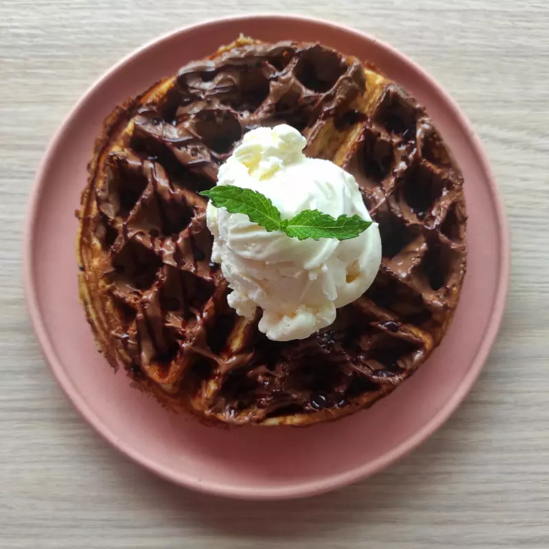 Waffle Avellanas