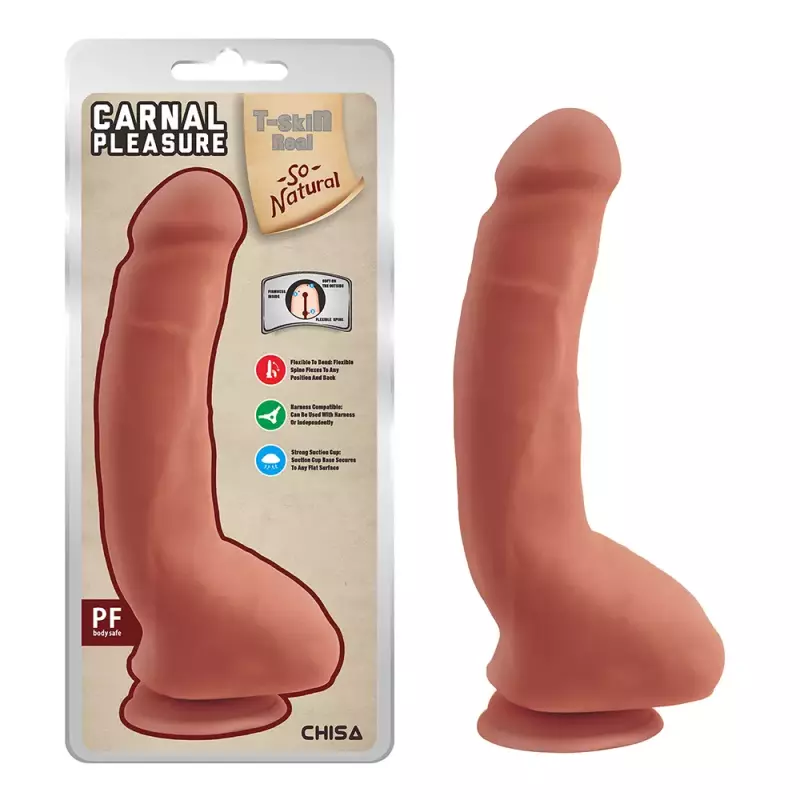 T-SKIN REAL CARNAL PLEASURE 9.3"