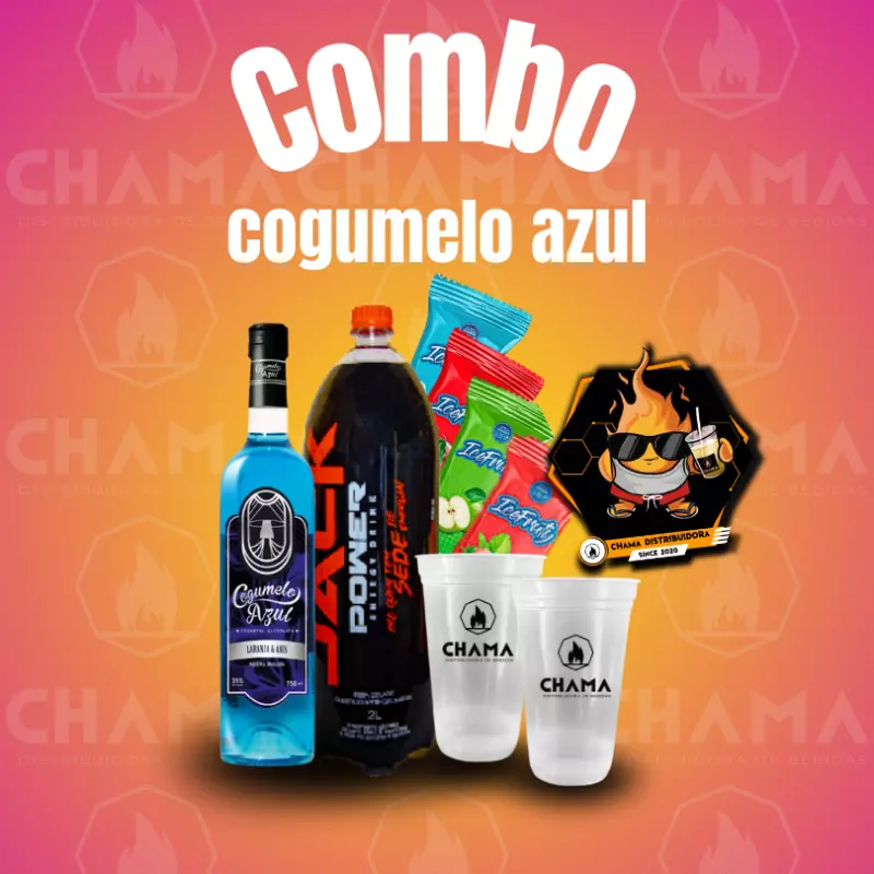 Combo Cogumelo Azul