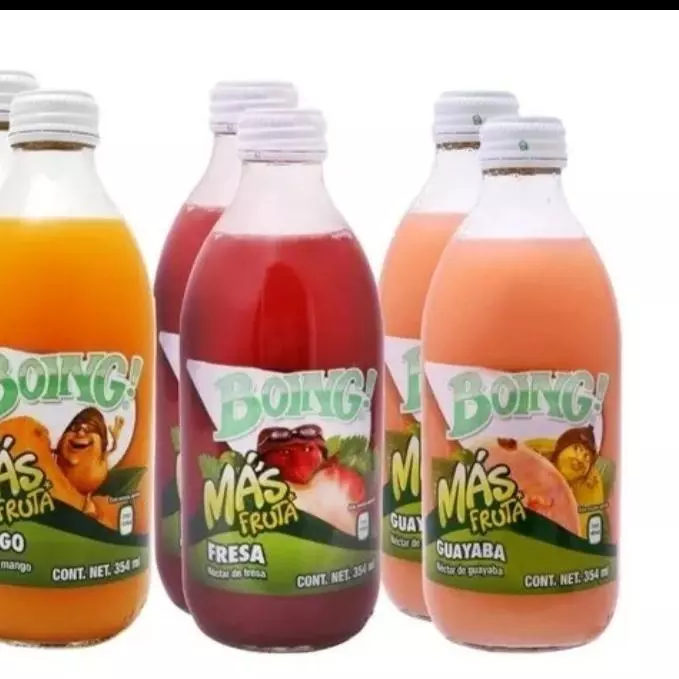 Boing sabor Fresa en Vidrio 354ml
