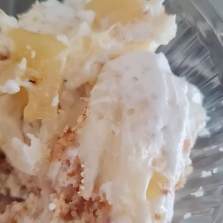 Creme de abacaxi