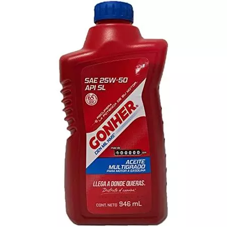 Gonher SAE 25w-50 de 946 ml.