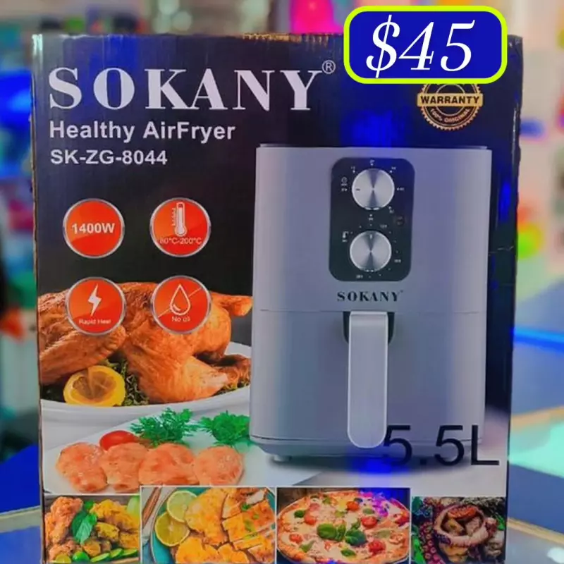Air Fryer. 5,8L