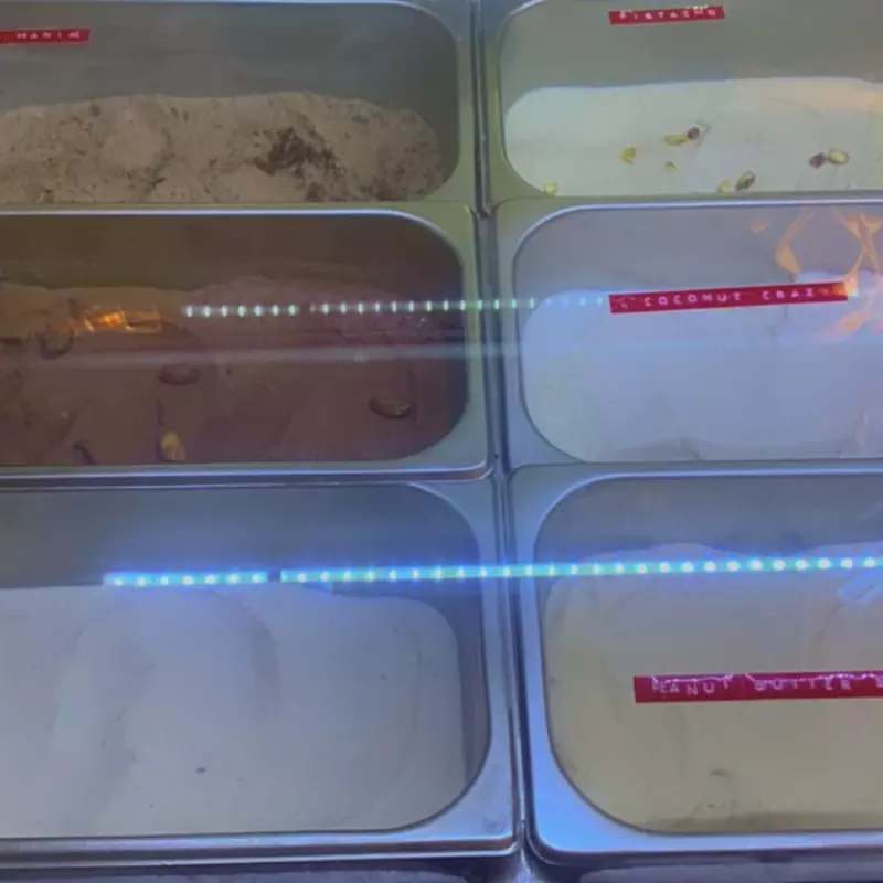 Helados con crema