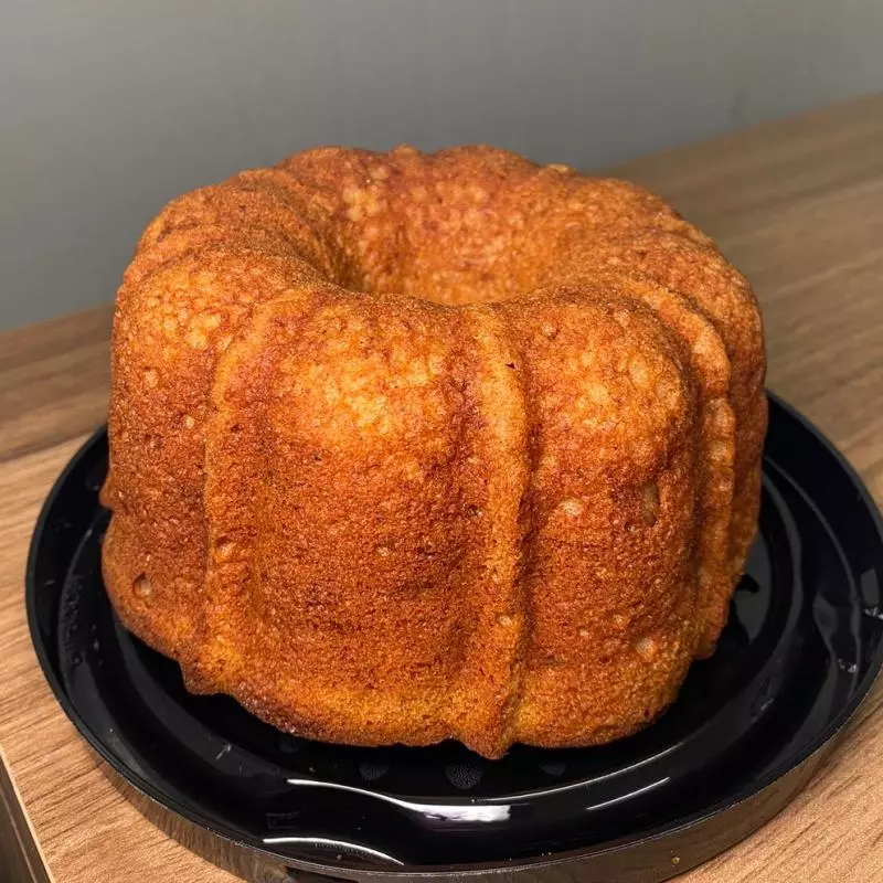 Bolo de banana sem açúcar
