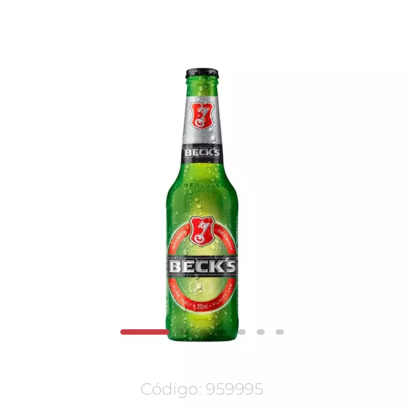 cerveja becks 330ml