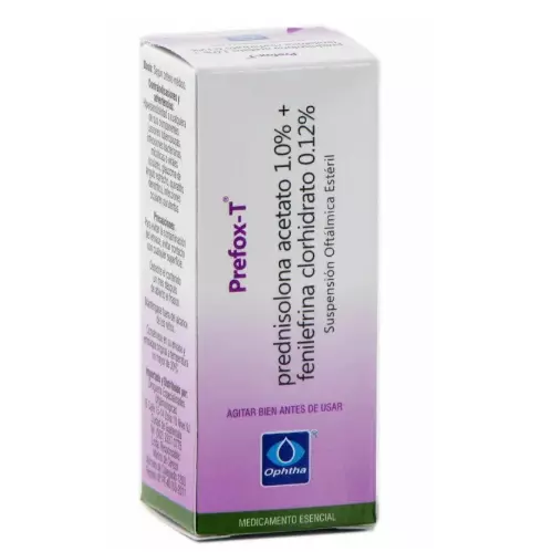 Prefox-T suspensión Oftálmica 5ml