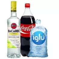 Combo Bacardi limón 750ml