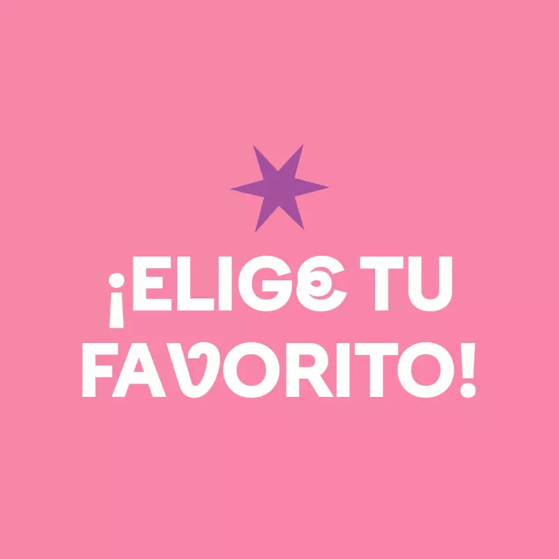 Escoge tu sabor favorito