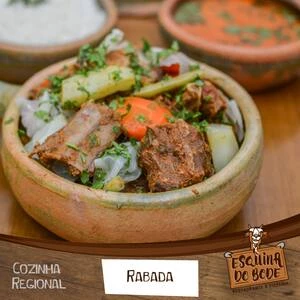 Rabada de boi refeição