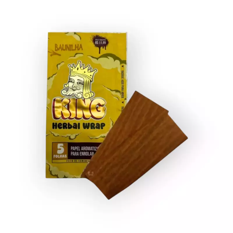 King Blunt Baunilha pct/5 Und