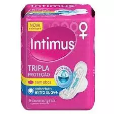 ABSORVENTE INTIMUS COB SUAVE C/ABAS