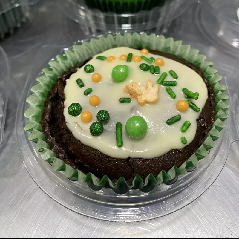 Muffin brownie vegano (sem ovos)(copy)