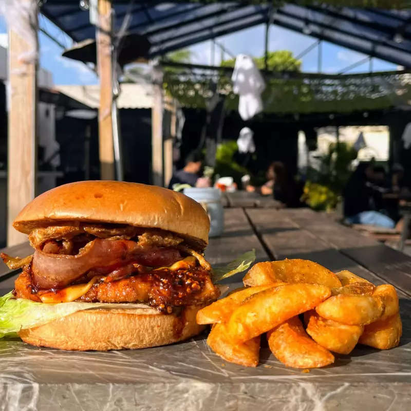 Devil Chicken Burger